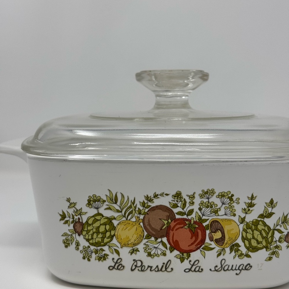 CorningWare White Casserole Dish